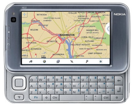 Nokia N810 com GPS integrado