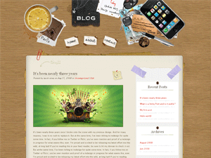 Desk-Mess WordPress Theme