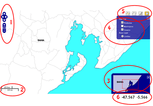 Mapa - Controles